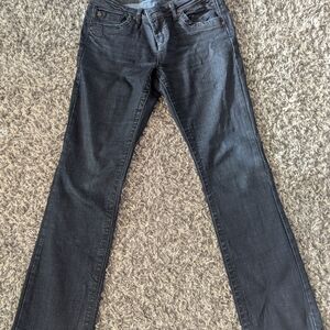 Women's Straight Leg Jeans - Black